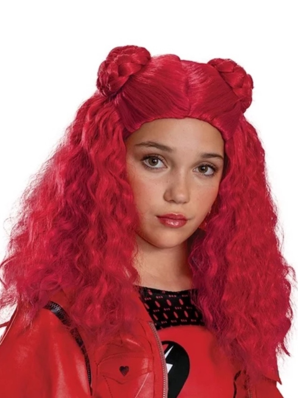 Descendants Rise of Red Kids' Red Wig NEW Halloween costume accessory
